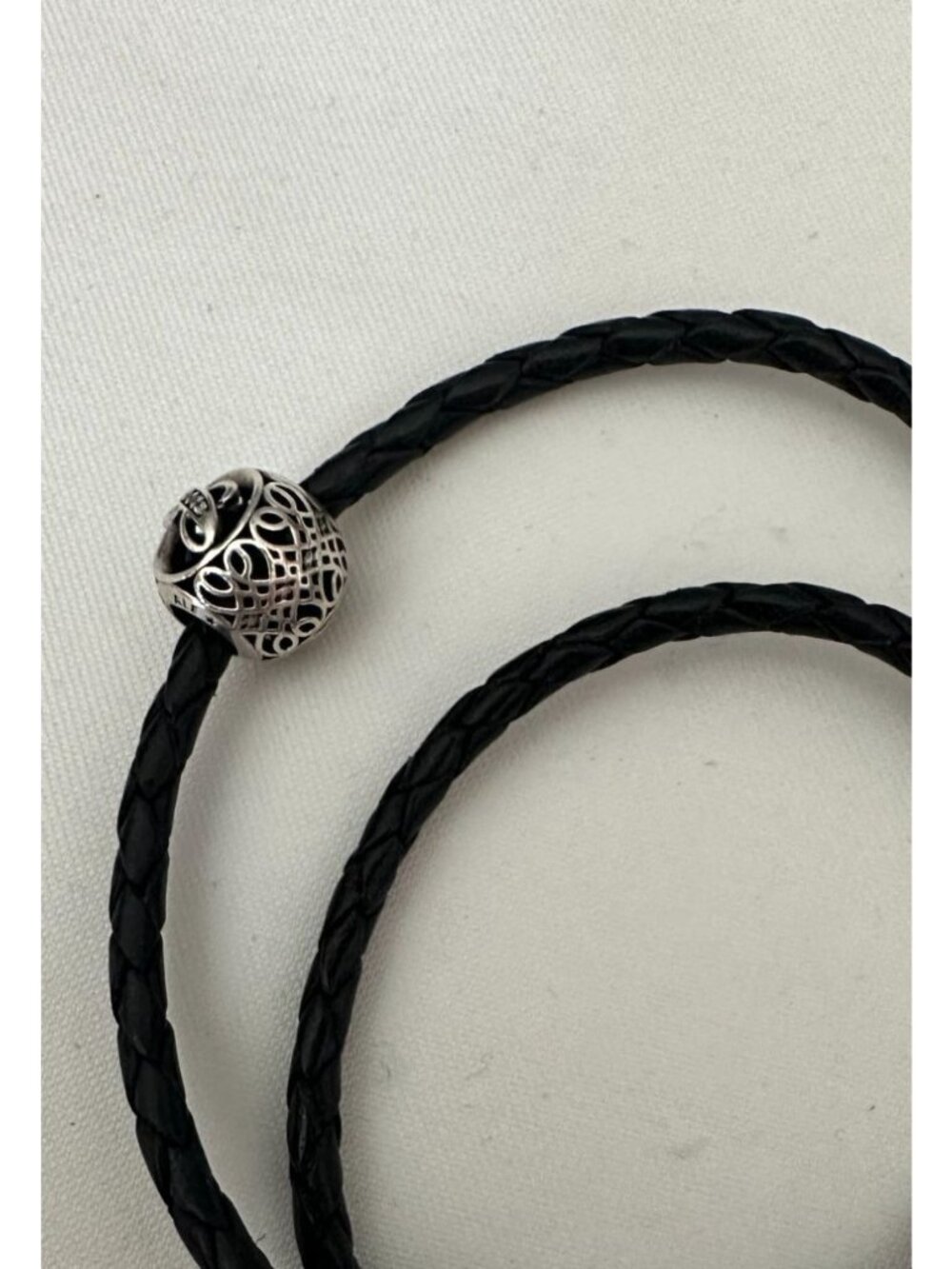 Pandora sterling "J" charm - Picture 2 of 3